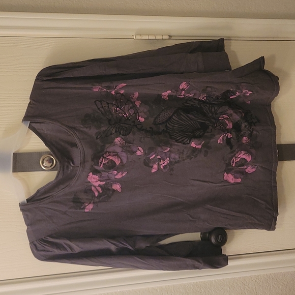 Calvin Klein Tops - Calvin Klein Grey Shirt